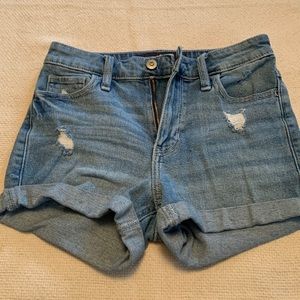 Hollister jean shorts